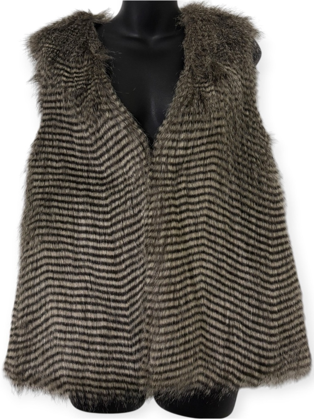 Faux Fur Vest JACK by BB Dakota Size M